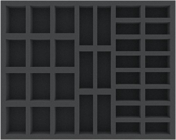 Produktbild Feldherr FSLB055P16 - Lagerbox FSLB055 für 34 Weihnachtsengel-Figuren (Kunststoff)