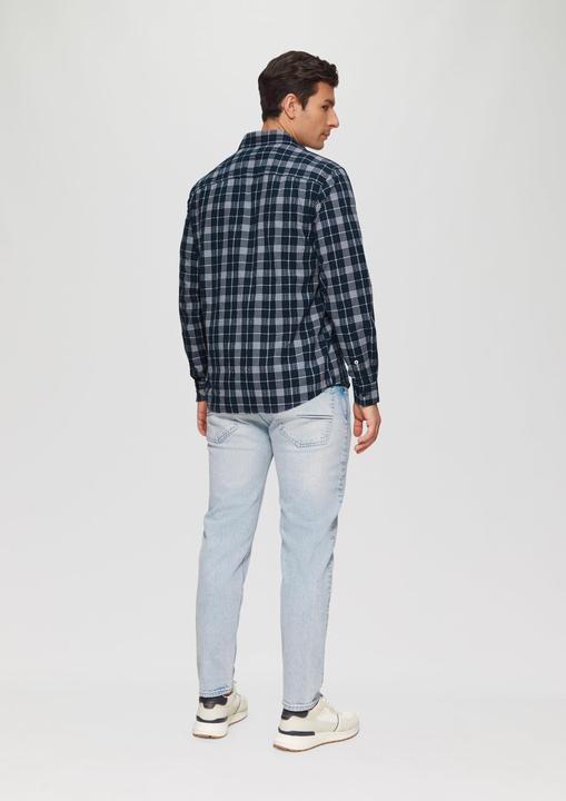 Produktbild S.Oliver Hemd Regular Fit: Kariertes Baumwollhemd aus Seersucker (XL)