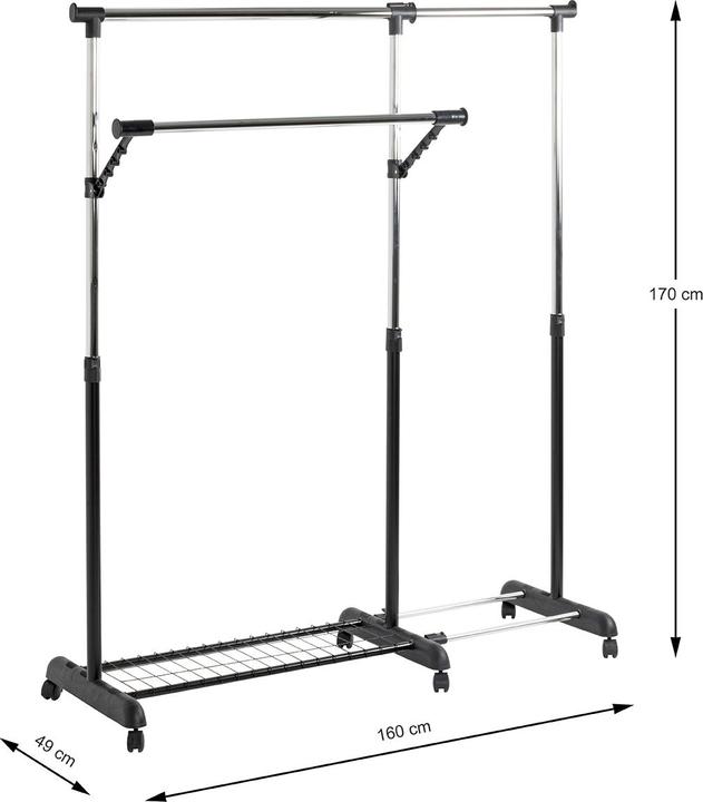 Produktbild HAKU Möbel Rollgarderobe