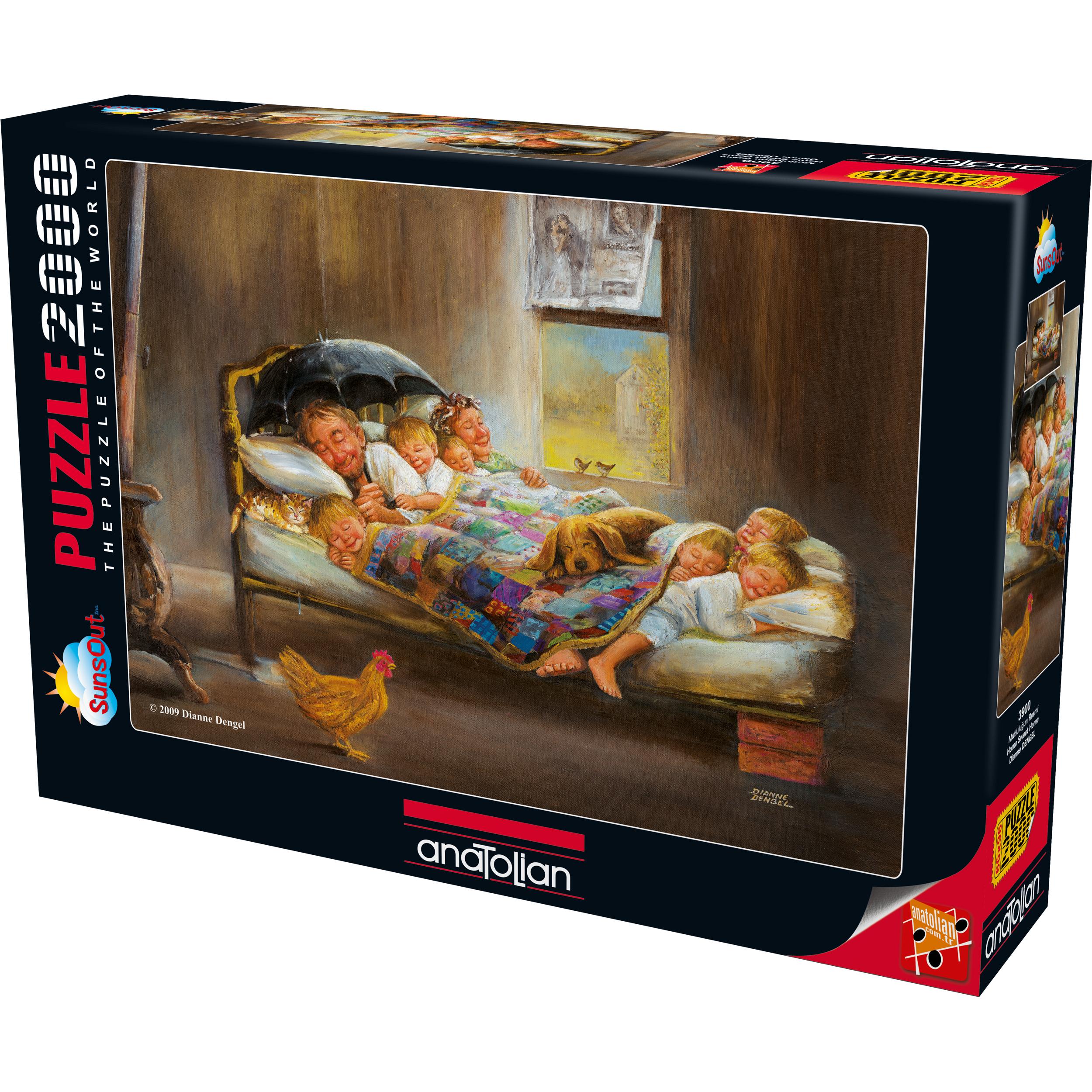 Anatolian 3900 puzzle 2000 pcs. My Sweet Home by Dianne Dengel (2000 Teile)