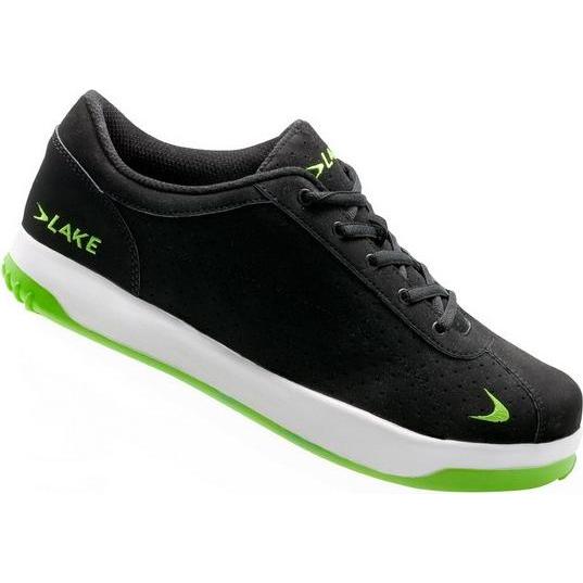 Lake, Herren, Sneaker, Extreme LX G2 Schwarze und grüne Schuhe Grösse 40, Schwarz, (40)