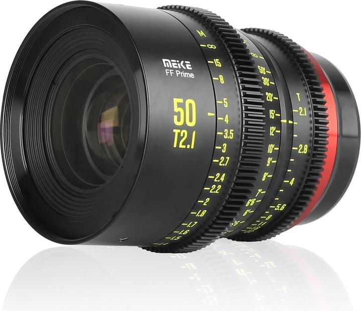 Image du produit Meike 50 mm T2.1 FF (Canon RF, Plein format)