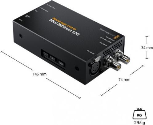 Immagine prodotto Blackmagic 2110 IP Mini BiDirect 12G