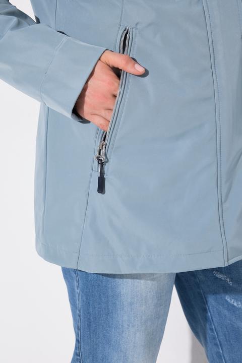 Produktbild Ulla Popken HYPRAR Funktionsjacke, wasserabweisend, Kapuze (46, 48)