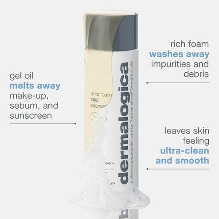 Immagine prodotto Dermalogica Detergenti - Detergente totale da olio a schiuma (Olio detergente, 250 ml)