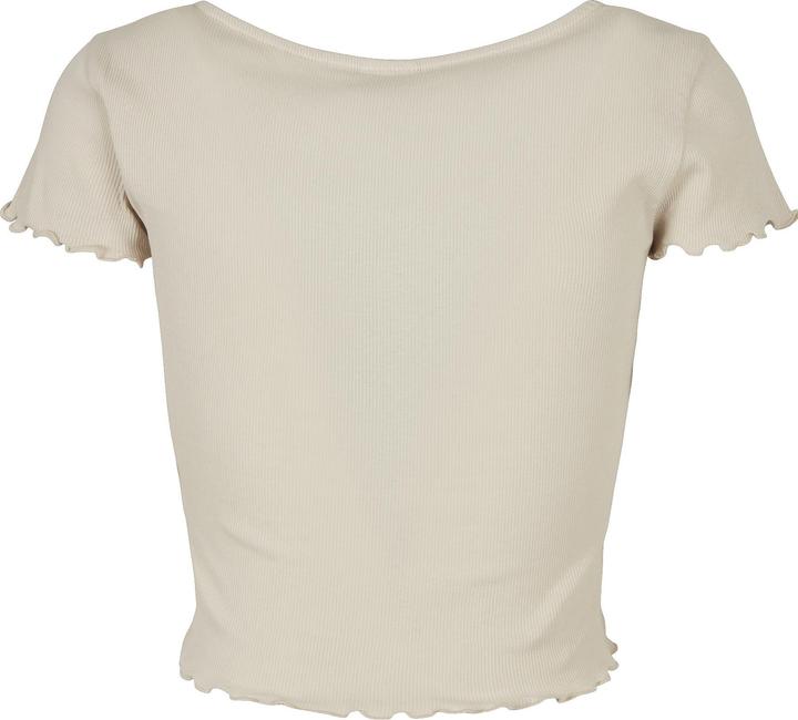 Immagine prodotto Urban Classics Maglietta da donna a costine con bottoni - 12114 (3XL)