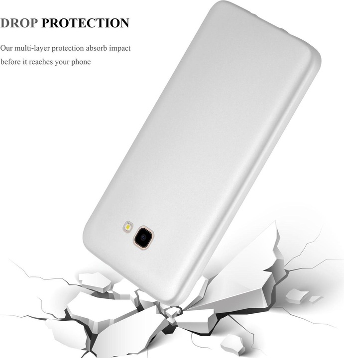 Produktbild Cadorabo TPU Matt Metallic Cover (Samsung Galaxy J4 Prime)