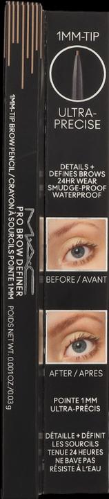 Actual product image MAC Cosmetics Pro Brow Definer 1Mm-Tip Brow Pencil Fling (Fling)