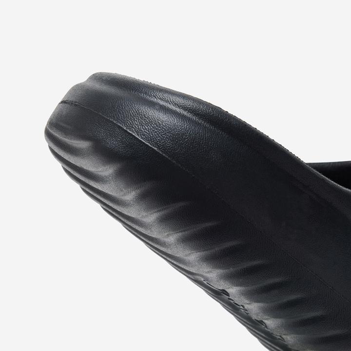 Actual product image Decathlon Badeschlappen Slides Damen/Herren - schwarz (45, 46)