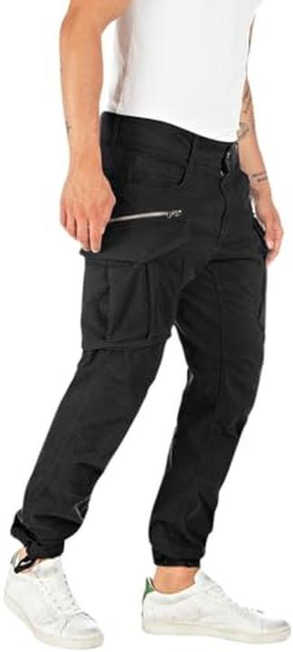 Actual product image Replay Joe Cargo Pant Relaxed Fit Black (W34/L30)