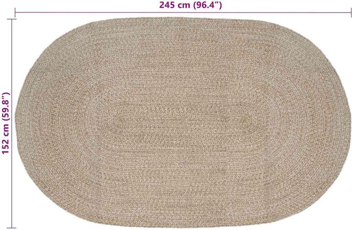 Actual product image vidaXL Bereichsteppiche (245 x 152 cm)