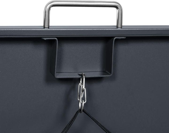 Immagine prodotto Axi Contenitore per rifiuti Lucas in metallo antracite/legno 4x 240L