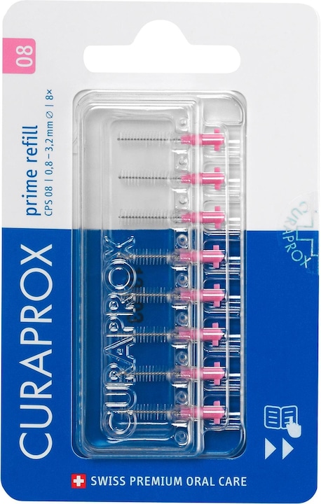 Produktbild Curaprox CPS 08 Prime Refill (8x) (8 x, 3.20 mm)