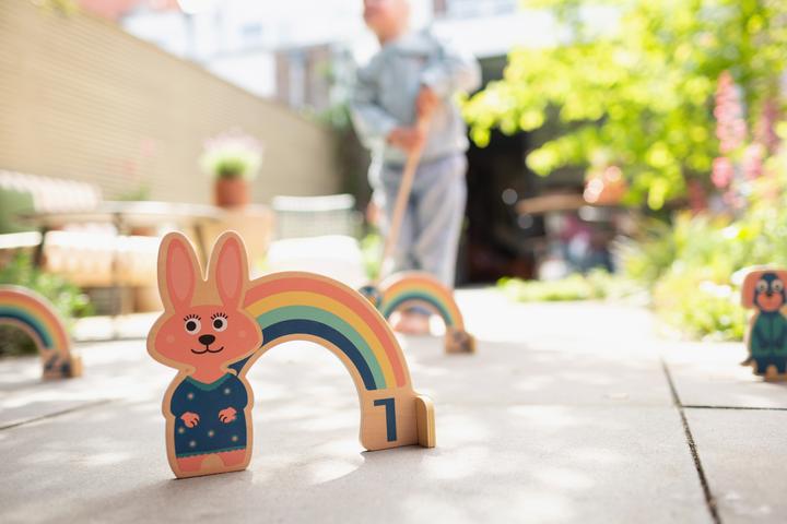 Actual product image BS Crocket rainbow (1 - 2 Players)