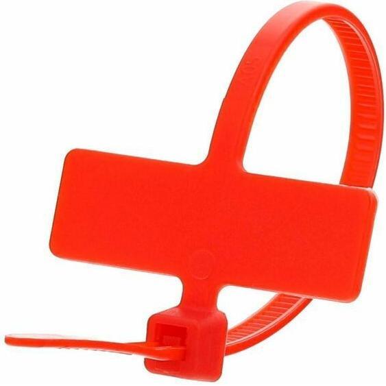 Lanview, Kabelbinder, TIE wrap 152,4 x 3,81mm Red (152.40 mm, 100 Stk.)