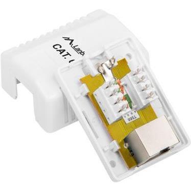 Thumbnail - Lanberg OS6-0001-W Steckdose RJ-45 Weiss, Netzwerk Zubehör