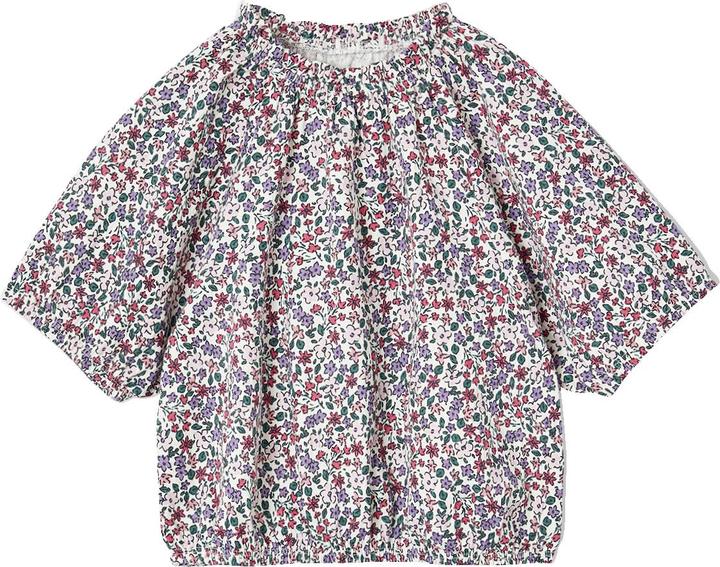Produktbild Vertbaudet Mädchen Blusenshirt in Cropped-Länge (110)