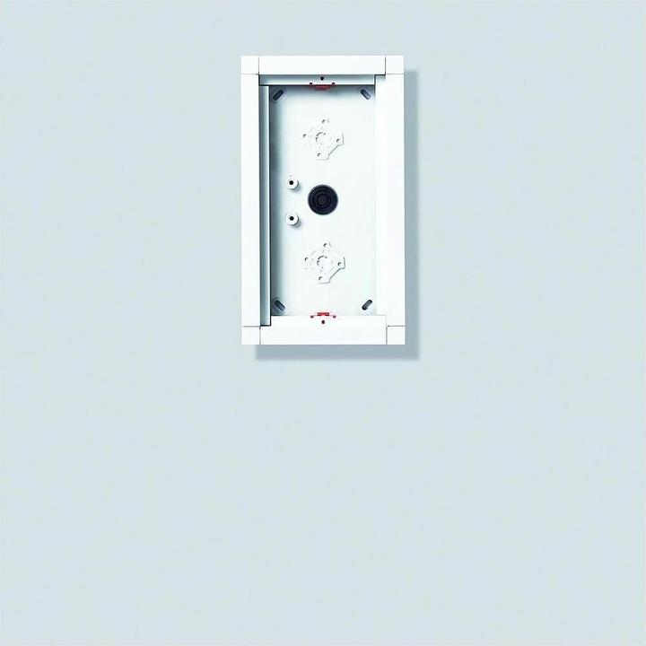 Actual product image Siedle Surface-mounted housing silver metallic GA 612-2/1-0 SM