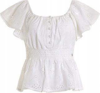 Actual product image Guess Ladies' top Spanish Sl Peggy ruffled T-shirt (XS)
