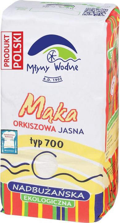Image du produit Mlyny Wodne Farine remplie de sable Basna Nadbużańska type 700 Bio 1 kg - Moulins à eau (Eco Oaza) (46, 100 C)