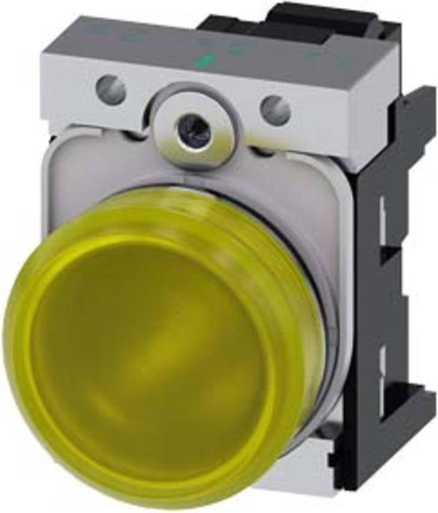 Actual product image Siemens Indicator light complete 1f LED AC rnd high 3SU1153-6AA30-3AA0