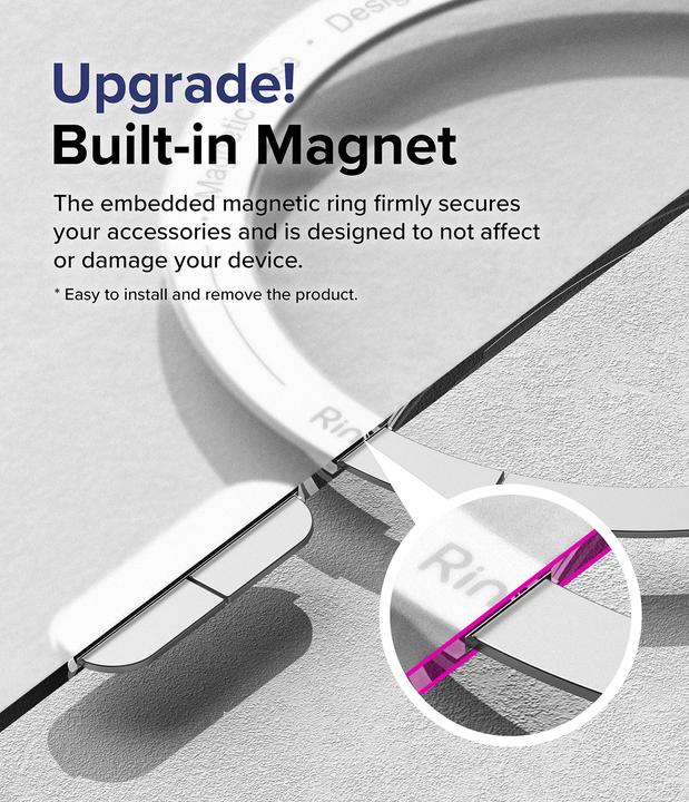 Produktbild Ringke iPhone 15 Pro Max Case Fusion Magnetic Clear (Apple iPhone 15 Pro Max)