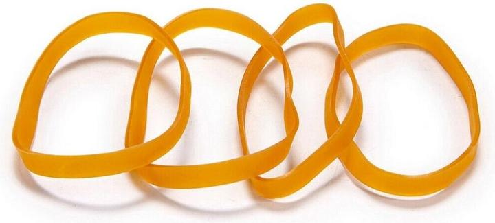 Pincello Gummibänder Gelb Breit (12 Stück) (12 pcs.)