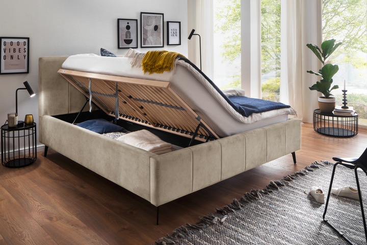 Immagine prodotto Meise Möbel Letto imbottito con rete Lizzano (180 x 200 cm)