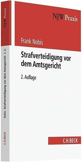 Produktbild BECK Strafverteidigung vor dem Amtsgericht (Deutsch, 2018)