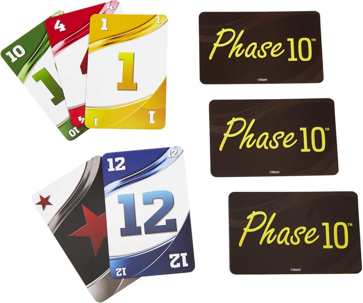 Productafbeelding Mattel Games Fase 10 (Duits, Engels, Frans, Italiaans)