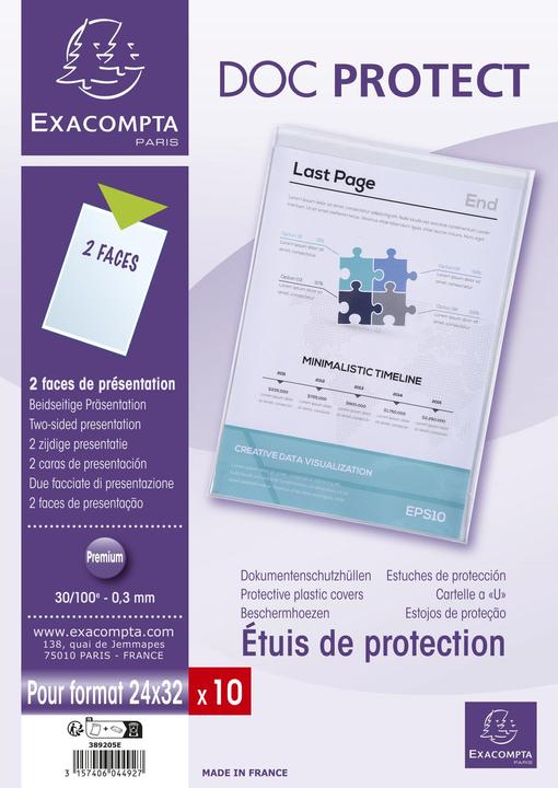 Actual product image Exacompta Sleeves and bags (240 x 320 mm, 10 x)