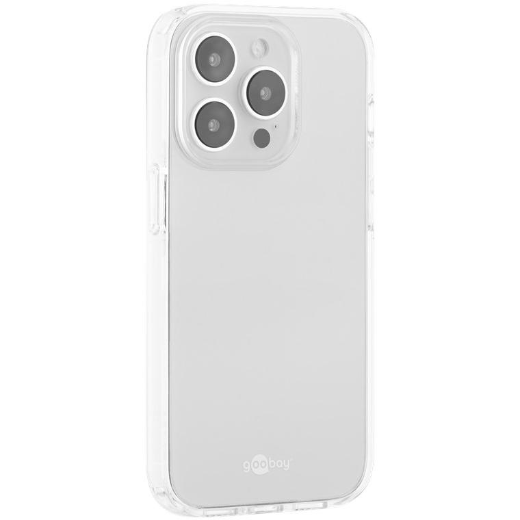 Goobay PureFlex Schutzhülle (Apple iPhone 14 Pro Max), Smartphone Hülle, Transparent