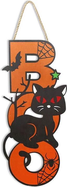 Out of the blue Halloween party decoration wooden door hanger