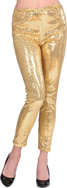 Actual product image Widmann Leggings sequins gold (L)