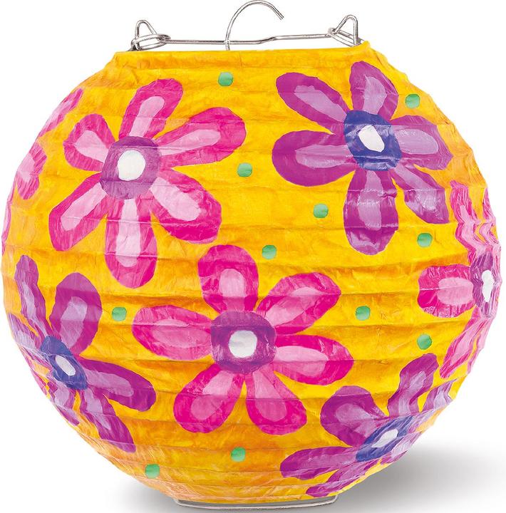 Actual product image 4M 404767 Little Craft Lantern Painting Kit, Multi Colour