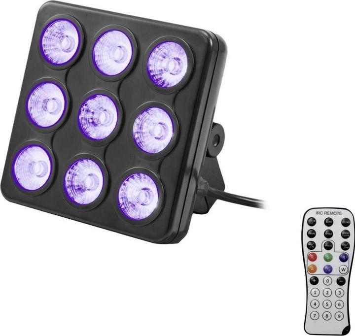 Productafbeelding Eurolite DMX LED effectspot Aantal LED's:9 (LED)