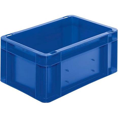 kaiserkraft, Lagerbehälter, Euro-Format-Stapelbehälter, Wände und Boden geschlossen