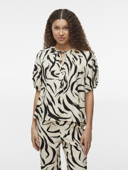 Immagine prodotto Vila V-Ausschnitt Oberteil mit kurzen Ärmeln (42)