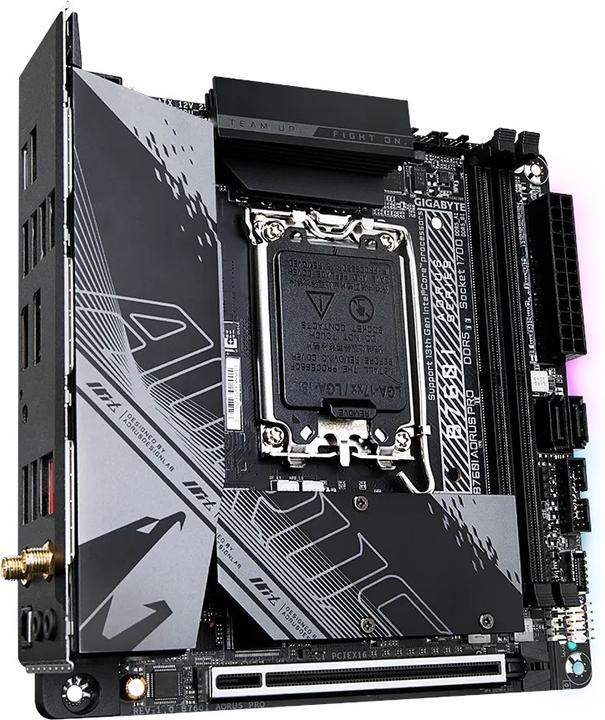 Produktbild Gigabyte B760I Aorus Pro (LGA 1700, Intel B760 Express, Mini-ITX)