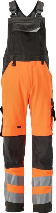 Produktbild Mascot unisex Warnschutz-Latzhose Newcastle orange, dunkelanthrazit Grösse 106 (XXL)
