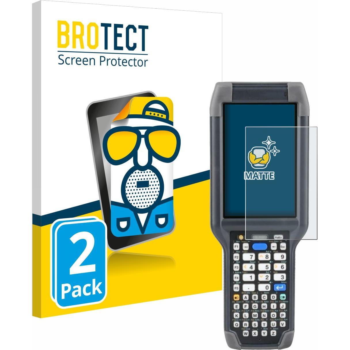 BROTECT Entspiegelungs-Schutzfolie Displayschutz Matt, Barcode-Scanner Zubehör