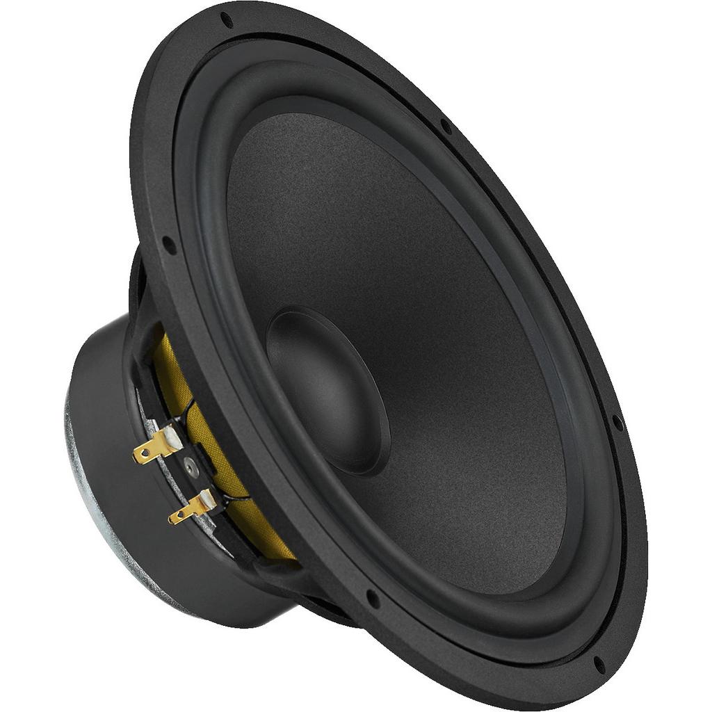 Monacor HiFiBasslautsprecher (1 Stk.), Einbaulautsprecher, Schwarz