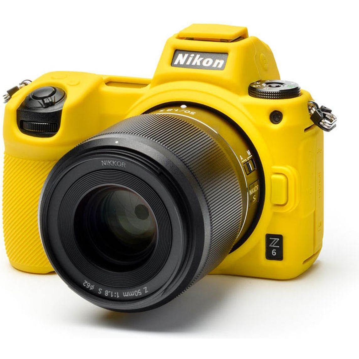 easyCover custodia per Nikon Z6/Z7 giallo (Custodia per fotocamera), Borsa fotocamera, Giallo