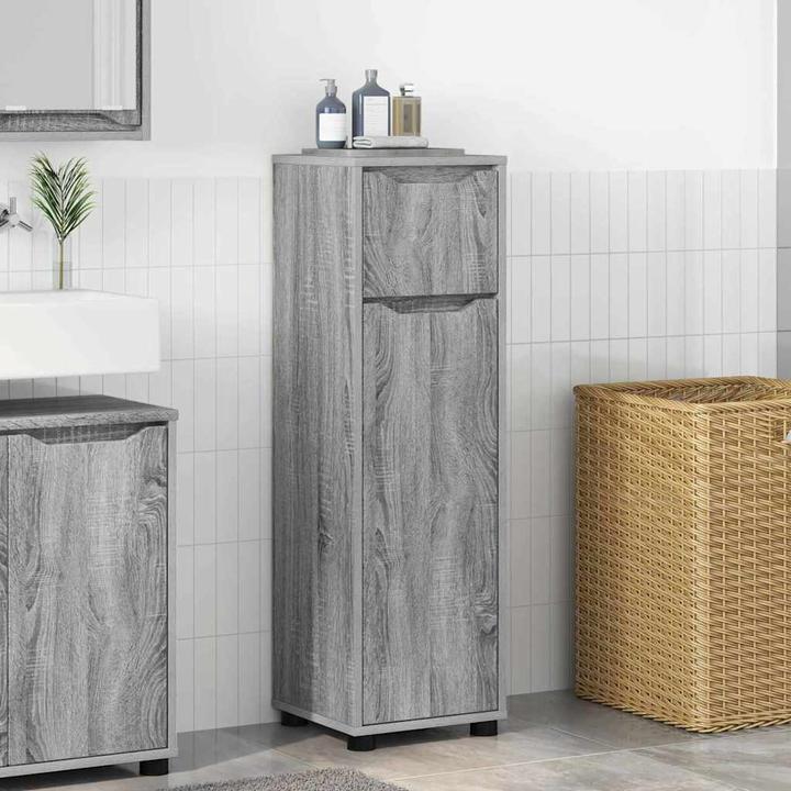 Actual product image vidaXL Badezimmerschrank (30 x 30.50 x 101 cm)
