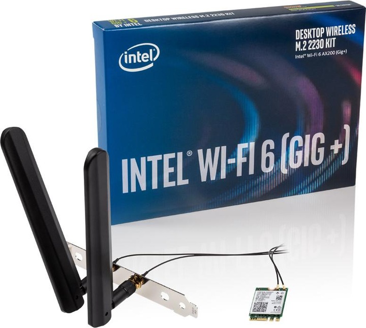 Actual product image Intel AX200 (M.2 A Key)