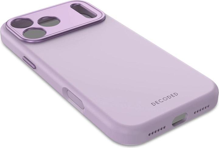 Actual product image Decoded Silicone Backcover Apple iPhone 17 Pro Max Lavender (Apple iPhone 17 Pro Max)