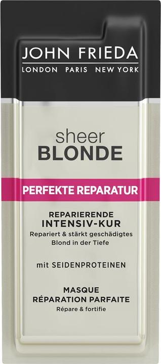 Produktbild John Frieda Sheer Blonde Perfekte Reparatur Reparierende Intensiv-Kur 25 ml (25 ml)