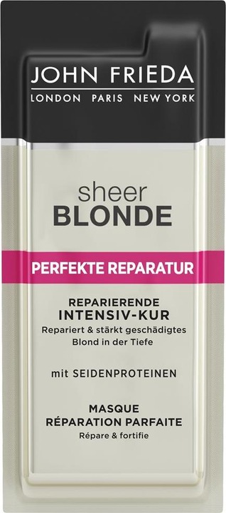 Produktbild John Frieda Sheer Blonde Perfekte Reparatur Reparierende Intensiv-Kur 25 ml (25 ml)