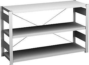 Actual product image kaiserkraft Sideboard plug-in shelf, light gray