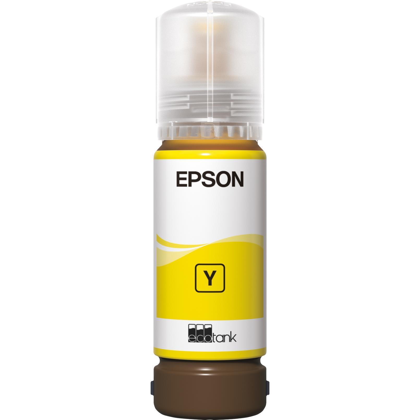 Epson, Druckerpatrone, Ink/108 EcoTank Yellow ink bottle (Y)